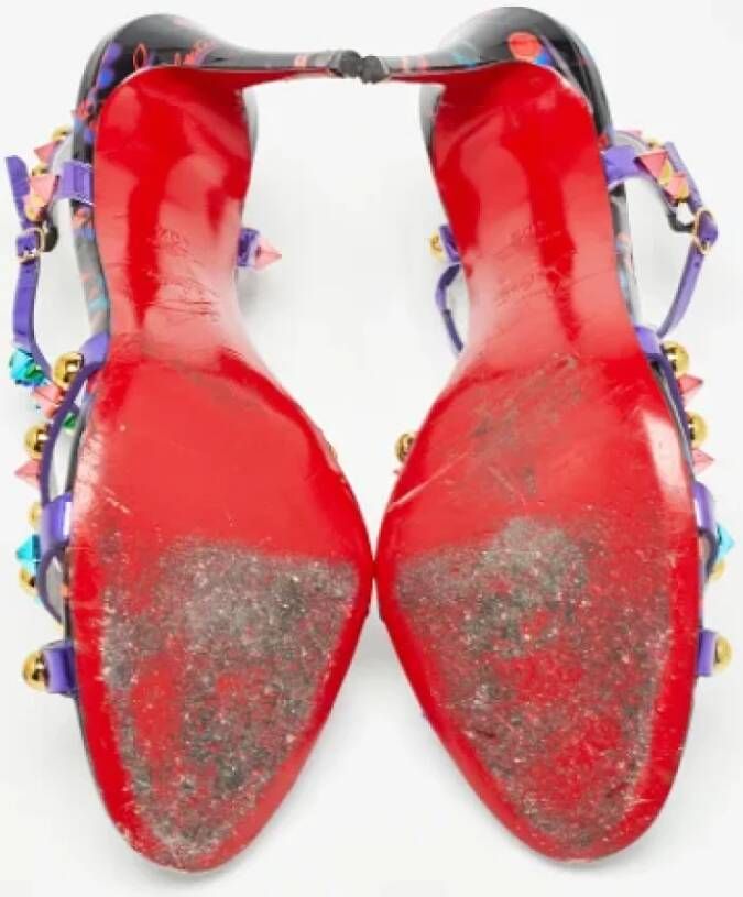 Christian Louboutin Pre-owned Leather sandals Multicolor Dames