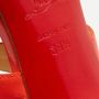 Christian Louboutin Pre-owned Leather sandals Orange Dames - Thumbnail 8