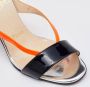 Christian Louboutin Pre-owned Leather sandals Orange Dames - Thumbnail 6