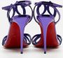 Christian Louboutin Pre-owned Leather sandals Purple Dames - Thumbnail 5