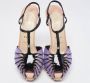 Christian Louboutin Pre-owned Leather sandals Purple Dames - Thumbnail 3