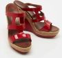 Christian Louboutin Pre-owned Leather sandals Red Dames - Thumbnail 4