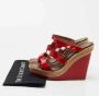 Christian Louboutin Pre-owned Leather sandals Red Dames - Thumbnail 9