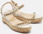Christian Louboutin Pre-owned Leather sandals White Dames - Thumbnail 4