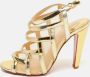 Christian Louboutin Pre-owned Leather sandals Yellow Dames - Thumbnail 2