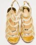 Christian Louboutin Pre-owned Leather sandals Yellow Dames - Thumbnail 3