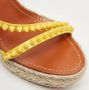 Christian Louboutin Pre-owned Leather sandals Yellow Dames - Thumbnail 7