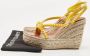 Christian Louboutin Pre-owned Leather sandals Yellow Dames - Thumbnail 9