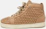 Christian Louboutin Pre-owned Leather sneakers Beige Dames - Thumbnail 2