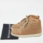 Christian Louboutin Pre-owned Leather sneakers Beige Dames - Thumbnail 9
