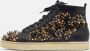 Christian Louboutin Pre-owned Leather sneakers Black Dames - Thumbnail 2