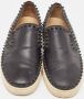 Christian Louboutin Pre-owned Leather sneakers Black Dames - Thumbnail 3