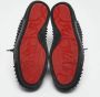 Christian Louboutin Pre-owned Leather sneakers Black Heren - Thumbnail 6
