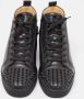 Christian Louboutin Pre-owned Leather sneakers Black Heren - Thumbnail 3