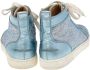 Christian Louboutin Pre-owned Leather sneakers Blue Dames - Thumbnail 4