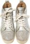 Christian Louboutin Pre-owned Leather sneakers Gray Dames - Thumbnail 2