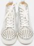 Christian Louboutin Pre-owned Leather sneakers Gray Dames - Thumbnail 3