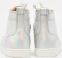 Christian Louboutin Pre-owned Leather sneakers Gray Dames - Thumbnail 5