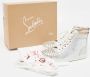 Christian Louboutin Pre-owned Leather sneakers Gray Dames - Thumbnail 9