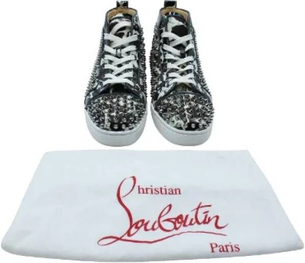 Christian Louboutin Pre-owned Leather sneakers Multicolor Heren