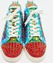 Christian Louboutin Pre-owned Leather sneakers Multicolor Heren - Thumbnail 3