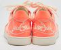 Christian Louboutin Pre-owned Leather sneakers Orange Dames - Thumbnail 5