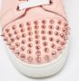 Christian Louboutin Pre-owned Leather sneakers Pink Dames - Thumbnail 7