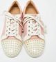 Christian Louboutin Pre-owned Leather sneakers Pink Dames - Thumbnail 3
