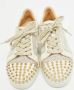 Christian Louboutin Pre-owned Leather sneakers White Dames - Thumbnail 3