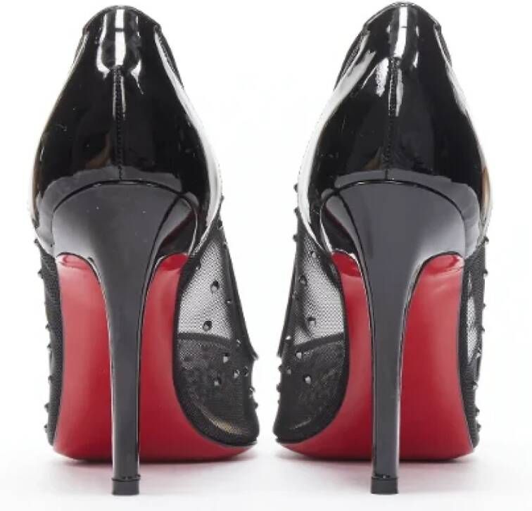 Christian Louboutin Pre-owned Mesh heels Black Dames