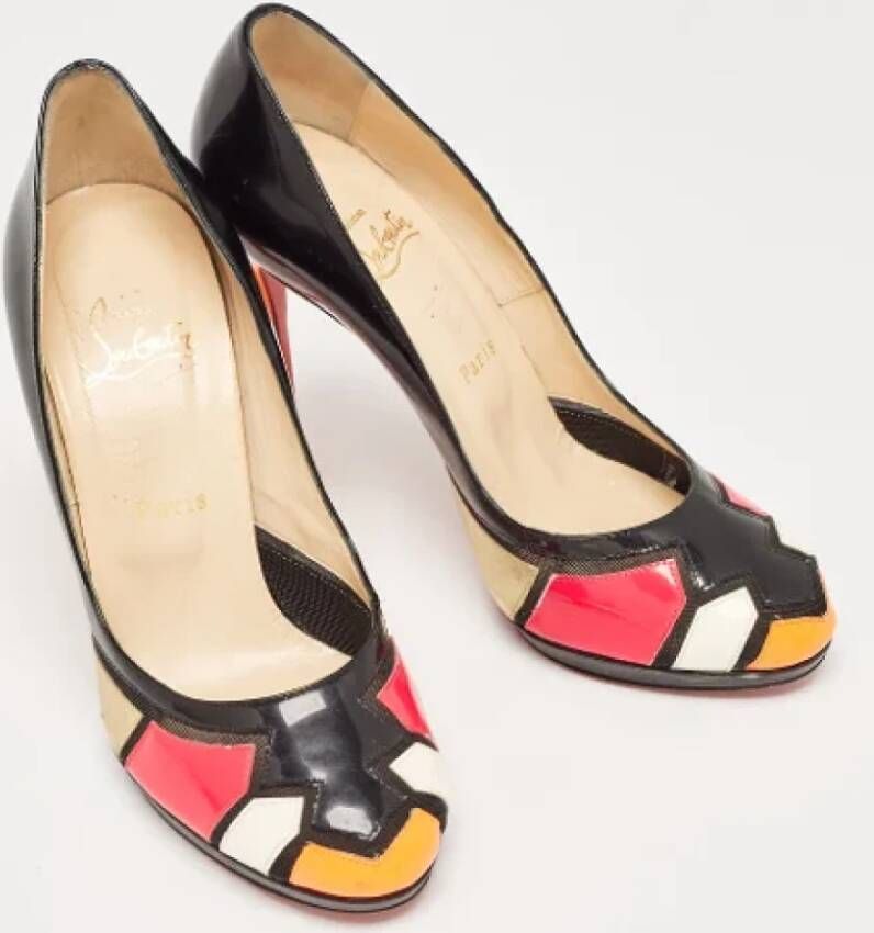 Christian Louboutin Pre-owned Mesh heels Multicolor Dames