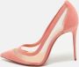 Christian Louboutin Pre-owned Mesh heels Pink Dames - Thumbnail 2