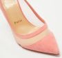 Christian Louboutin Pre-owned Mesh heels Pink Dames - Thumbnail 7