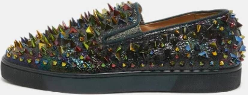 Christian Louboutin Pre-owned Nylon sneakers Multicolor Dames