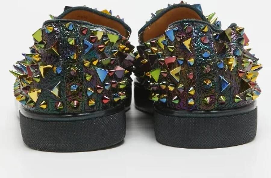 Christian Louboutin Pre-owned Nylon sneakers Multicolor Dames