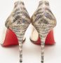 Christian Louboutin Pre-owned Plastic heels Gray Dames - Thumbnail 5