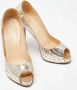 Christian Louboutin Pre-owned Plastic heels Yellow Dames - Thumbnail 4