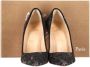 Christian Louboutin Pre-owned Polyester heels Gray Dames - Thumbnail 7