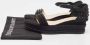 Christian Louboutin Pre-owned Raffia sandals Black Dames - Thumbnail 9