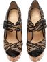 Christian Louboutin Pre-owned Raffia sandals Brown Dames - Thumbnail 2
