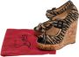 Christian Louboutin Pre-owned Raffia sandals Brown Dames - Thumbnail 7