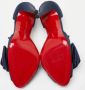 Christian Louboutin Pre-owned Satin heels Blue Dames - Thumbnail 6