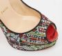 Christian Louboutin Pre-owned Satin heels Multicolor Dames - Thumbnail 8