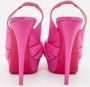 Christian Louboutin Pre-owned Satin heels Pink Dames - Thumbnail 5