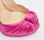 Christian Louboutin Pre-owned Satin heels Pink Dames - Thumbnail 7
