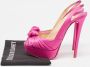 Christian Louboutin Pre-owned Satin heels Pink Dames - Thumbnail 9