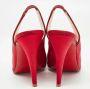 Christian Louboutin Pre-owned Satin heels Red Dames - Thumbnail 5