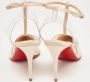 Christian Louboutin Pre-owned Satin sandals Beige Dames - Thumbnail 5