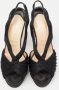 Christian Louboutin Pre-owned Satin sandals Black Dames - Thumbnail 3