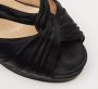 Christian Louboutin Pre-owned Satin sandals Black Dames - Thumbnail 7